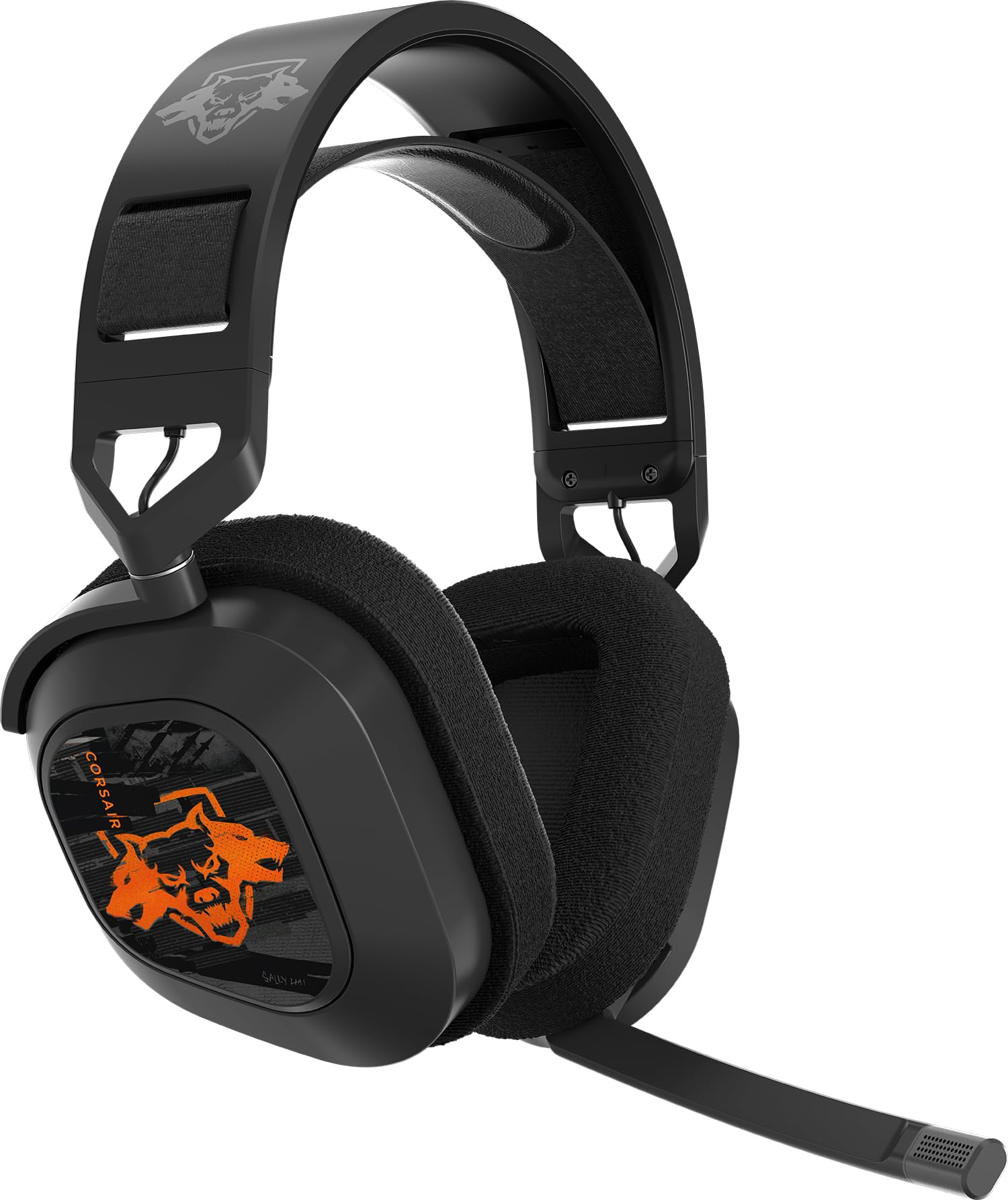 

CORSAIR HS80 RGB WL Wireless Premium Gaming Headset Call of Black Ops 6 Special Edition Dolby Atmos - Duty PC/PS4/PS5 CA-901123D-WW