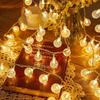 3M LED Light Crystal Ball Outdoor Garden Camping Light String 20 LED Lights Waterproof Garland Light Ramadan Decorations