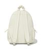 Covernat Woman Clover Heart Shirred Nylon Backpack Ivory