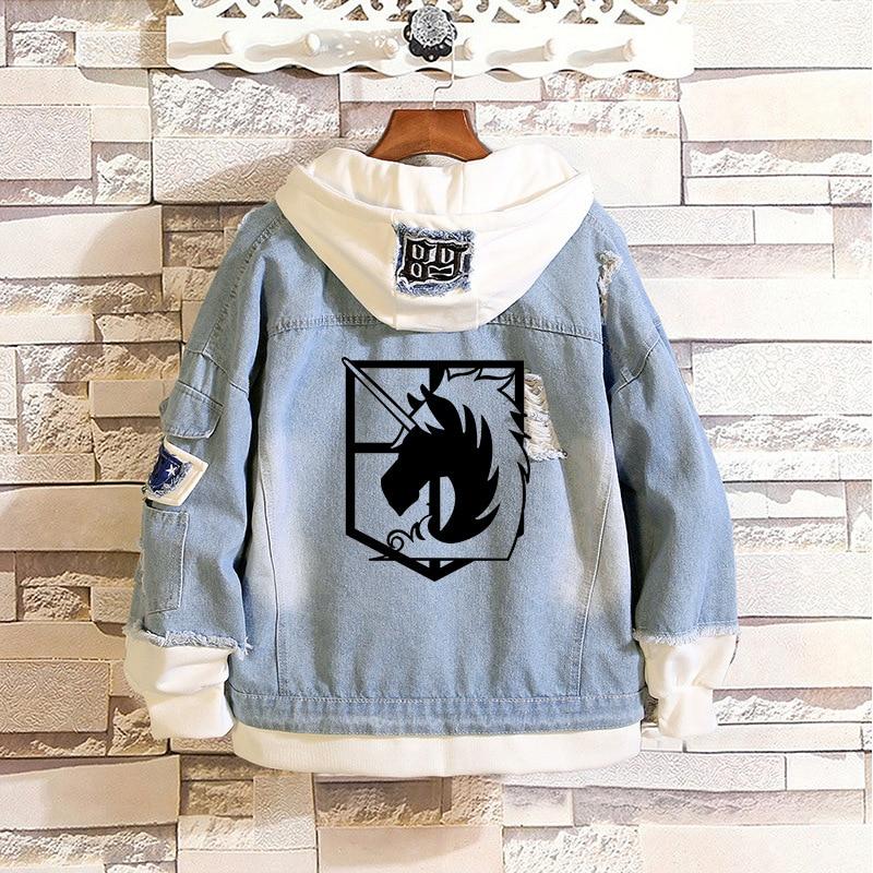 Buy Attack on Titan Jeans Jacket Scout 