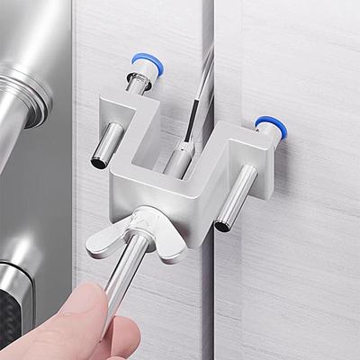 DualNut Adjustment Portable Door Lock Hotel Door Locks Self-Defense Door Stop Travel Anti-theft Door Stopper Safety Lock