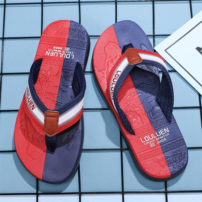 High Quality Beach Flip Flops Summer Men Outdoor Casual Sandals Fashion Men Flip Flops Breathable Antiskid Beach Slippers Men