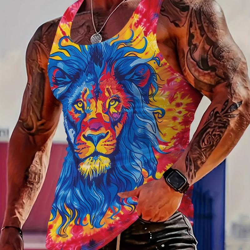 

Loose Fit Tank Top for Men, Relaxed & Comfortable, Great for Lazy Weekends & Sleep S