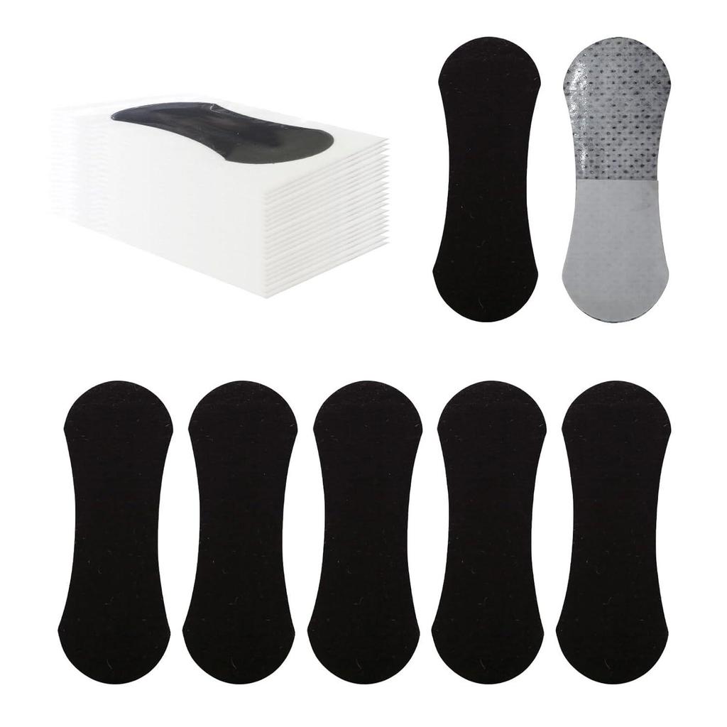 Adult Black Breathable Nasal Strips for Snoring and Sports - Strong Adhesion, Oil-proof, Sweat-proof