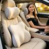 1/2pcs Car Lumbar Cushion, Car Cushion, Driver's Seat Backrest, Car Lumbar Cushion, Lumbar Support, Driving Lumbar Headrest, Lumbar Pillow