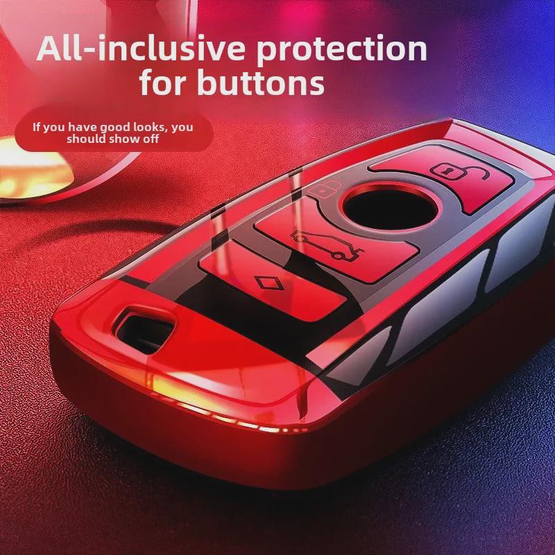 

BMW Key Cover for 5 Series, 320li, 525/535X6 TPU Shell