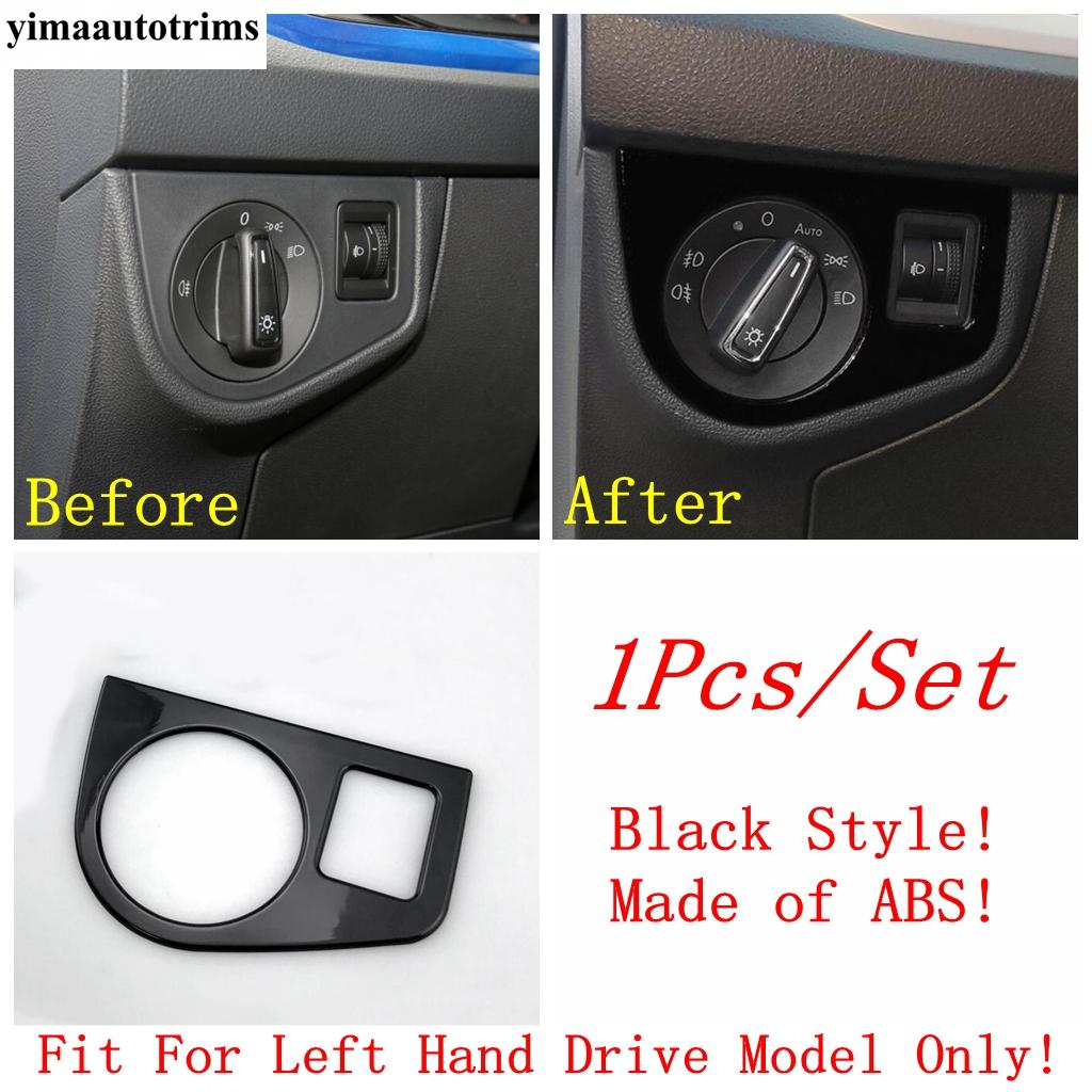 Rám dekorativního tlačítka spínače světla ABS / Nerezová ocel Interiérové doplňky Pro VW Volkswagen Polo -