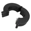 10Pcs 80mm Bucket Pin Shim Kit Increase Greasing Intervals Dust Proof Engineering Plastic Replacement for Bobcat 337