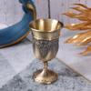 Luxurious Sense Goblet Renaissance Chalice Communion Cup European Retro Metal Wine Cups Medieval Gold Wine Glass Party Supplies