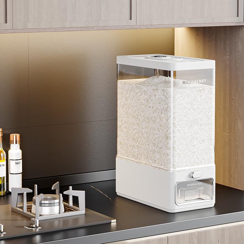 RuHan 11kg Sealed Rice Dispenser with Measuring