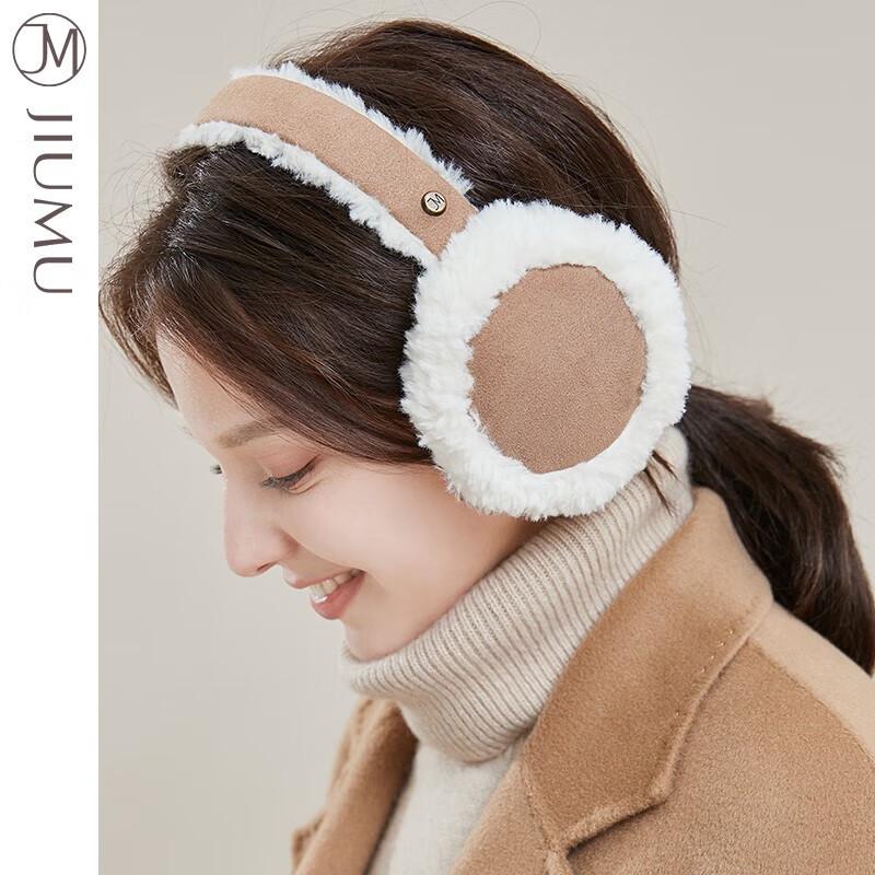 JIUMU Women's Winter Foldable Earmuffs