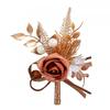 Elegant Artificial Flower Rose Corsage Romantics Couple Wedding Boutonnieres Perfect For Formal Ceremonies