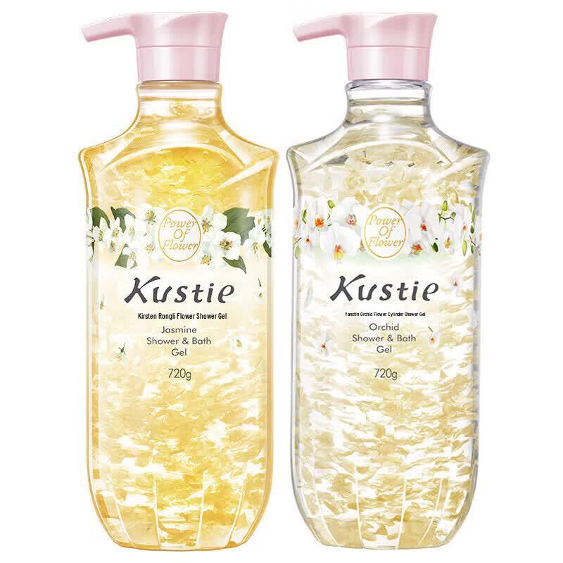 Kustie Jasmine & Orchid Petal Shower Gel