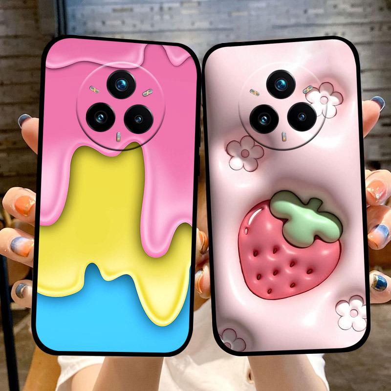 For Realme 14 Pro Plus Case RMX5050 Shockproof Cover Fashion Soft Silicone Phone Case For Realme 14 Pro 5G Coque 14 Pro+ Shell