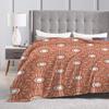 Bohemian  Pattern Plush Blanket Boy Girl  Flannel Throw Blanket For Bedroom Super Soft Design Quality Bedspread Gift