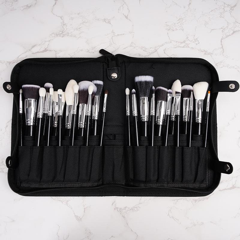 ANMEI 25-Piece Professional Animal Hair Makeup Brush Set