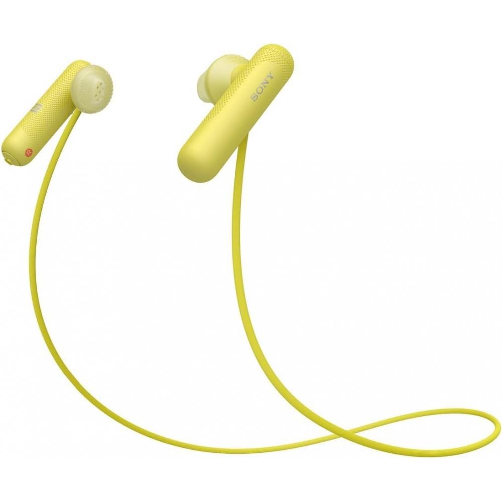 

Sony Wireless Stereo Headset Wi Sp500 Yq Wi Sp500 Yq With Mic Single Item Yellow