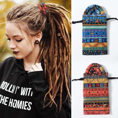 (Projektör)Spiral Kilit Saç Kravat Dreadlock Saç Kravat,Spiral Saç Kravatlar Dreadlock Aksesuarları