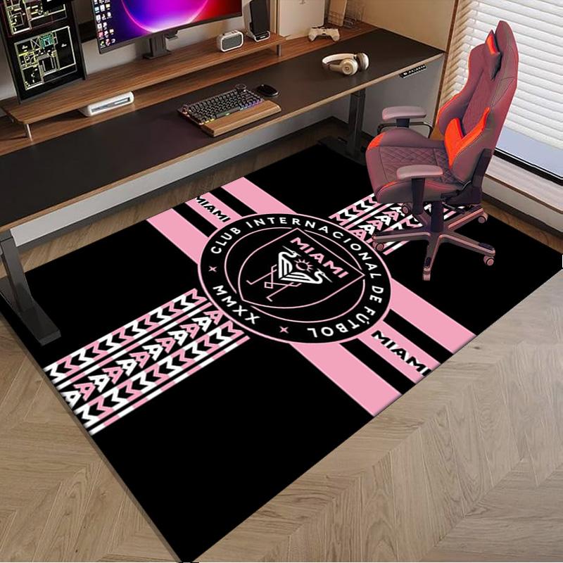 Inter Fc Emblem Printed Area Rug for Office, Chair Rug, Decorative Carpet Floor Mat, Large Size Fan gifts Christmas gifts