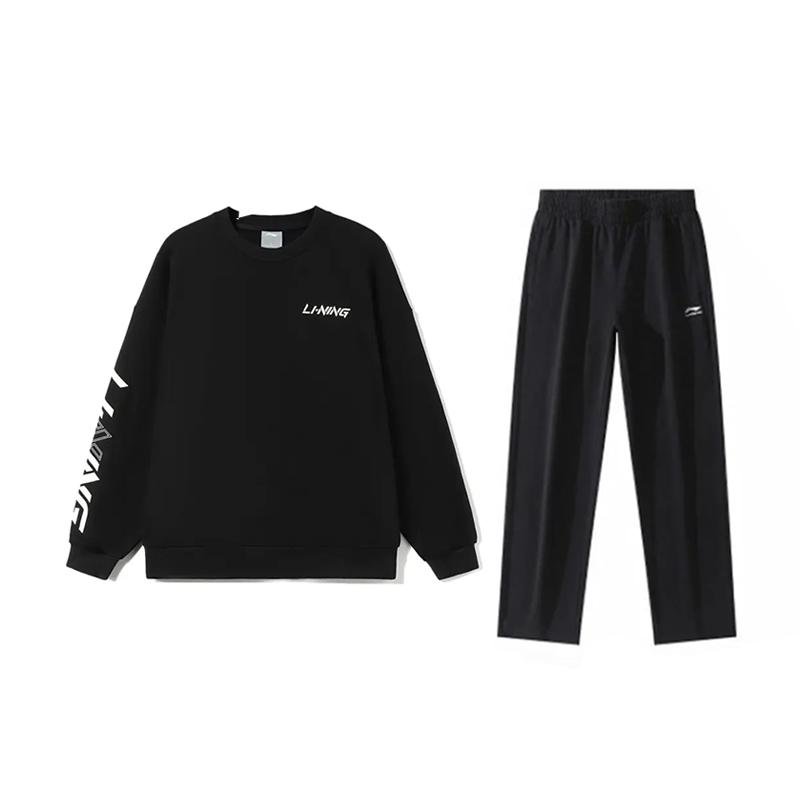 Li Ning Повседневная спортивная одежда Унисекс Черный+Черный AWDUC43-1-AKL03-1 3XL
