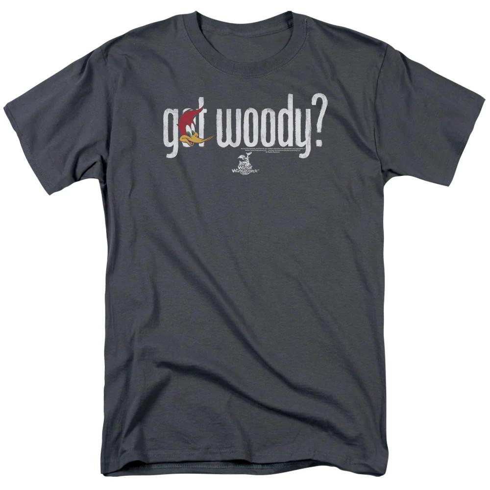 

Woody Woodpecker Got Woody Mens T Shirt Charcoal 4XL