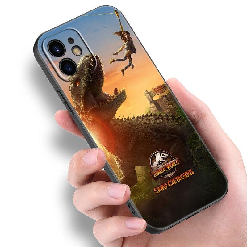 

Чехол для телефона «Мир Парка Юрского периода» для Apple iPhone 14 13 12 Mini 11 Pro Max 7 8 XR X XS 7 8 Plus SE 2020 2022, черный чехол iPhone 13