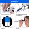 Handheld Honey Refractometer: 58-90 Brix Sugar Content & Baumé Meter