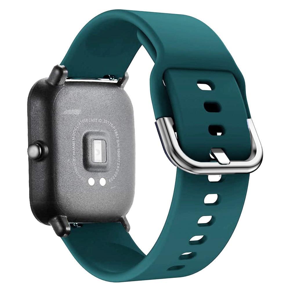 20mm 22mm Watch Straps For Amazfit GTS/2/2e/4/3/GTS2 Mini/GTR 4/47mm/GTR2/2e/3 sport silicone Bracelet Amazfit bip 6 5 3 U band