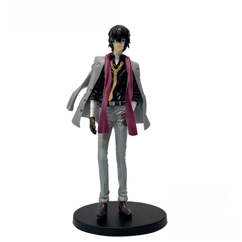 Bungo Stray Dogs Figurine PVC de Dazai Osamu et Nakahara Chuuya Statues Anime de Collection Pour les Fans
