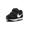 Nike MD Runner 2 Abrasion Resistant Low top Running Shoes Black White Infant And Toddler 806255-001