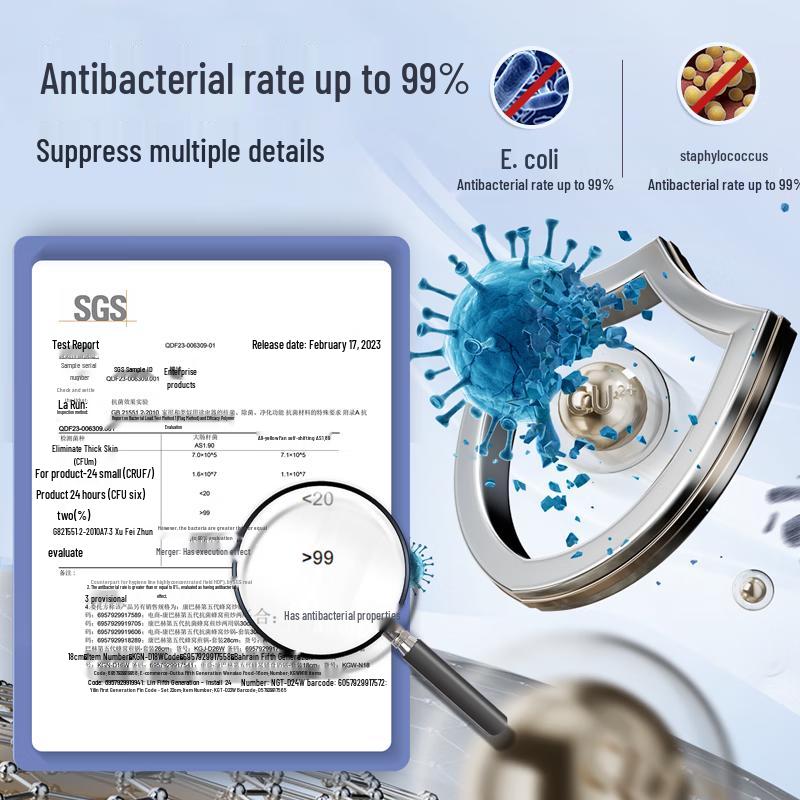 KOBACH 5th Gen Antibacterial Honeycomb Wok