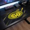 Villarreal FC Theme Pattern Mouse Pad, Soccer Logo Design XXL Gaming Desk Mat Non-Slip Computer Mouse Pad