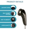 10Pcs Golfs Head Cover, Thick Synthetic PU Leathers Golfs Iron Head Cover with Big Number for Long Neck Golfs Club Head