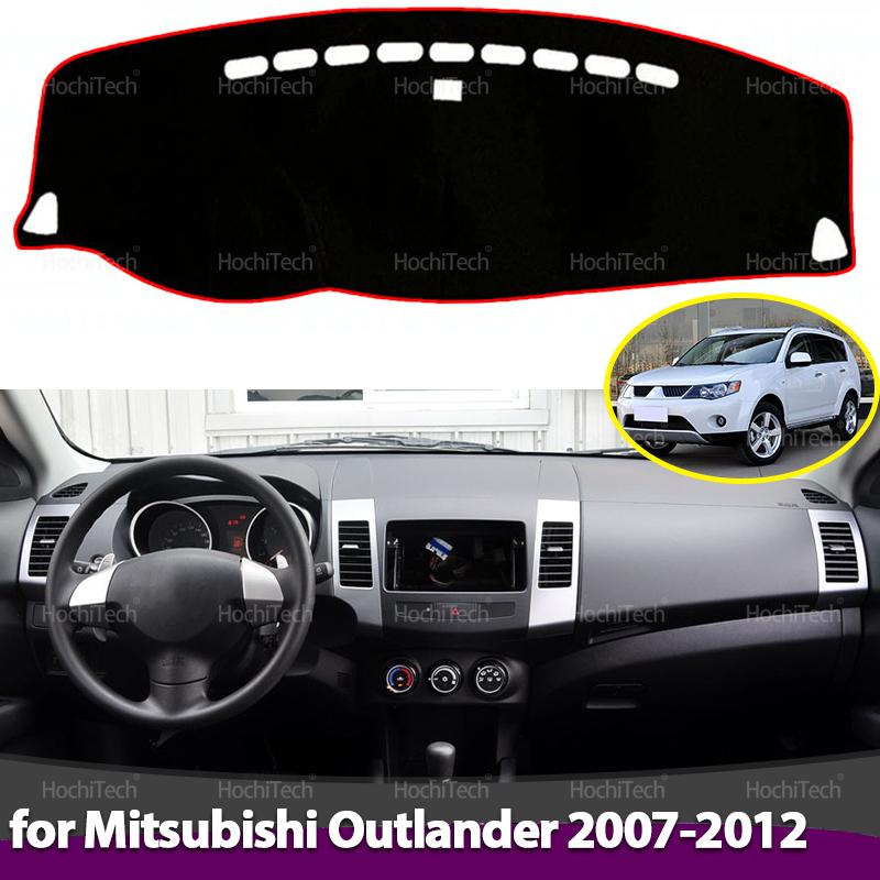 Dashboard Cover for Mitsubishi Outlander CW ZG ZH 2007 2008 2009 2010 2011 2012 Anti-dirty Mat Pad Sunshade Dashmat Protect