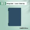 B5 Loose-Leaf Durable Notebook: Thick, Comfortable, Perfect for Students