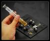 30 ml Refillable Standard Gauge Glass Syringe - 2 Pack Transparent Laboratory Injector for Lab and Home Use