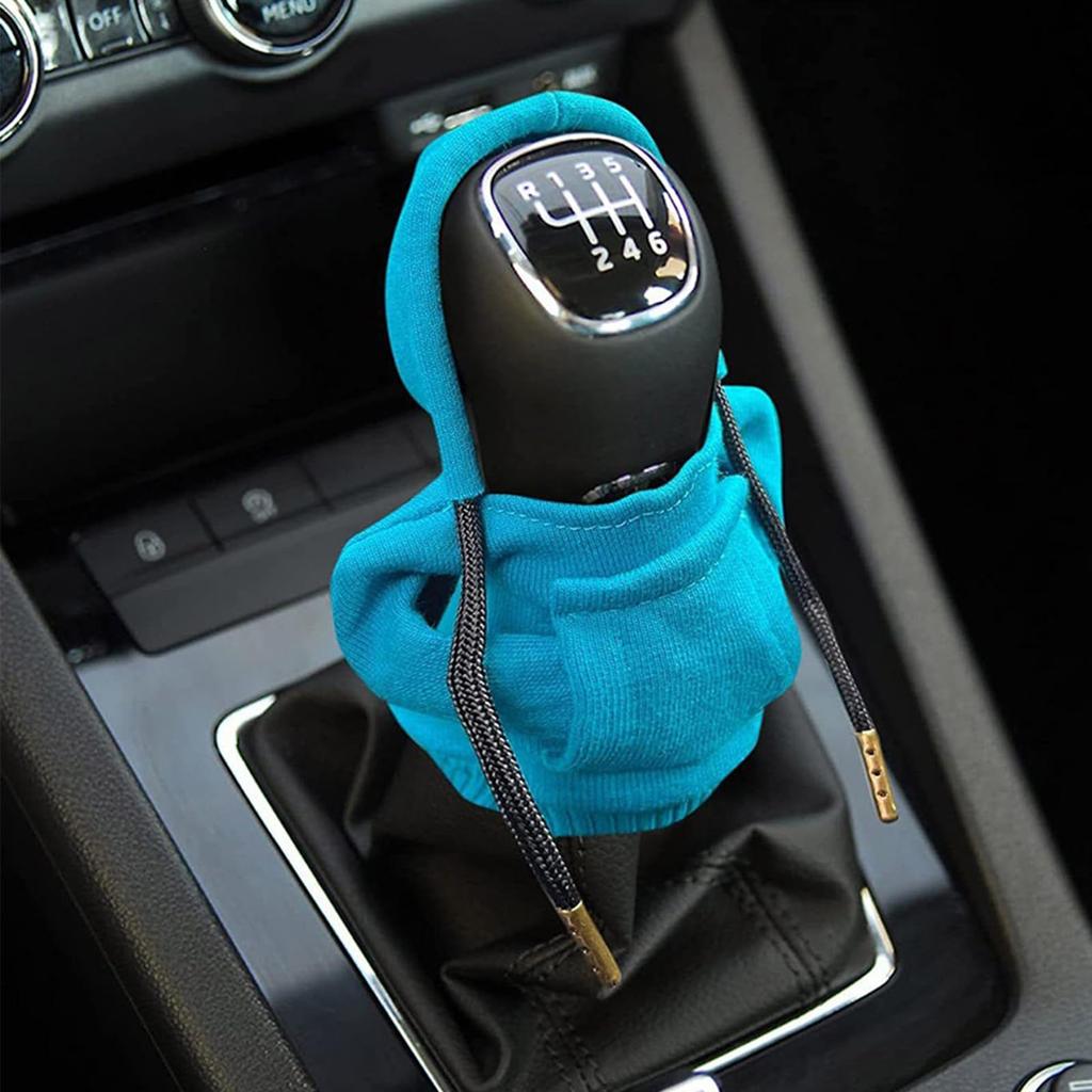 WUDQIJI Shift Car Shifter Gear Shift Knob Hoodie Shifter Protection Fun Car Car Shift Comfortable Dress Easy All Season and 2-Pack Covers, Covers,