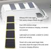 40W Foldable Solar Panel Double USB Water Resistant ETFE Foldable Solar Panel with Angle Finder for Outdoor Travel