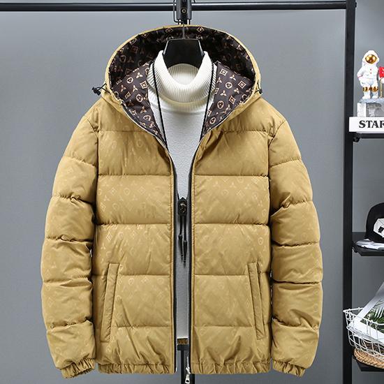 Winter Cotton Jacket Men's Short Cotton Jacket Korean Version Slim Fit Trend Down Cotton Jacket Outerwear Men's Clothing