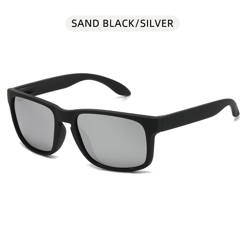 Classic Fashion Square Sunglasses Men Women Vintage Plastic UV400 Black Outdoor Sports Shades Stylish Unisex