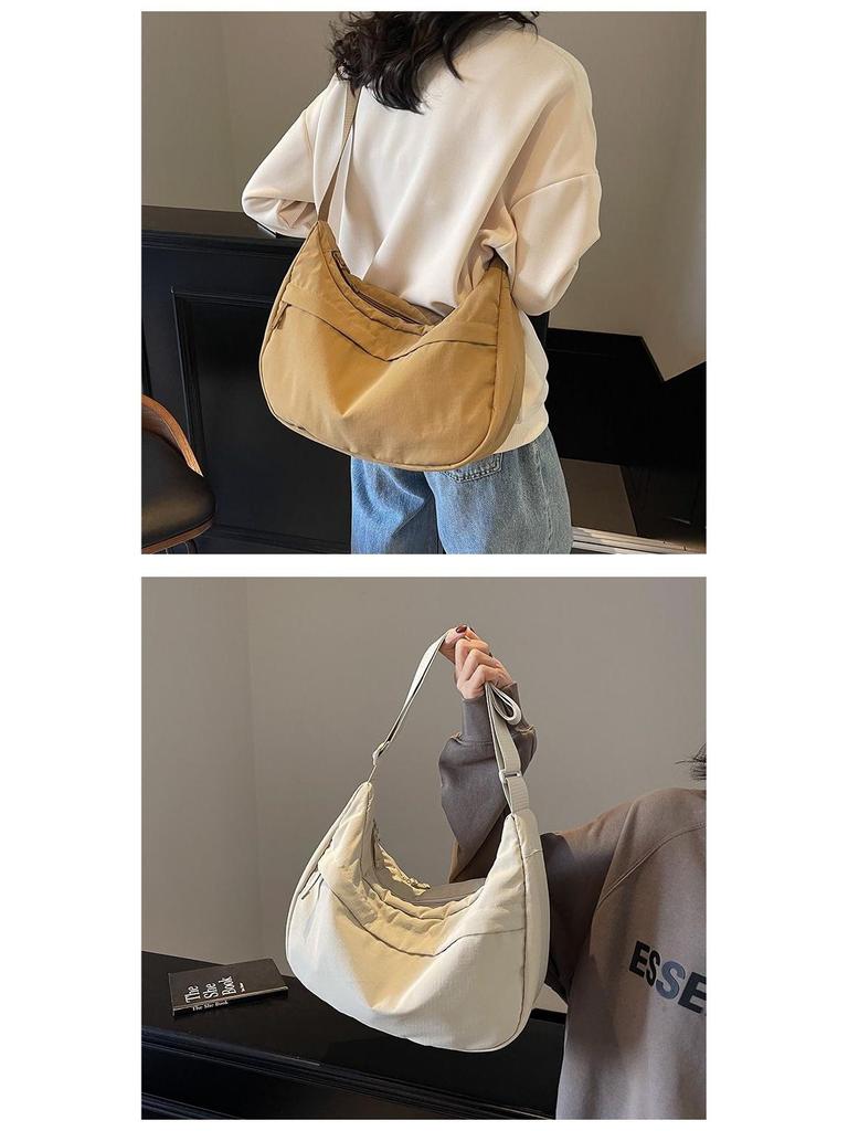 Nylon Sporttasche mit großem Fassungsvermögen und geringem Gewicht - Damen vielseitige wasserdichte Umhängetasche 2025