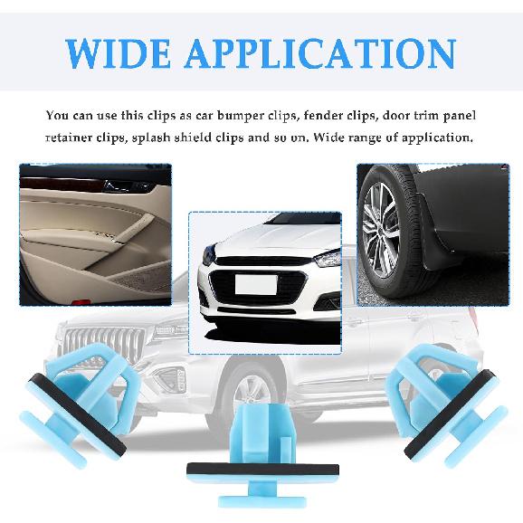 30PCS Rocker Moulding Door Panel Clips,Car Retainer Clips Automotive Clips and Fasteners Replacement OEM#87756-1F000,Compatible with Hyundai Santa Fe