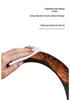 Nio Steering Wheel Cover: Walnut Wood, Luxurious, Non-slip, O/D-shaped, All-Season Comfort