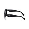 Prada Irregular Frame Sunglasses Women sunglasses Black 0PR19ZSF1AB5S056
