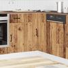 VidaXL Kitchen Corner Cabinet Lucca Old Wood Engineered Wood, Corner Cabinet, Corner Sink Unit,, Furniture 853755
