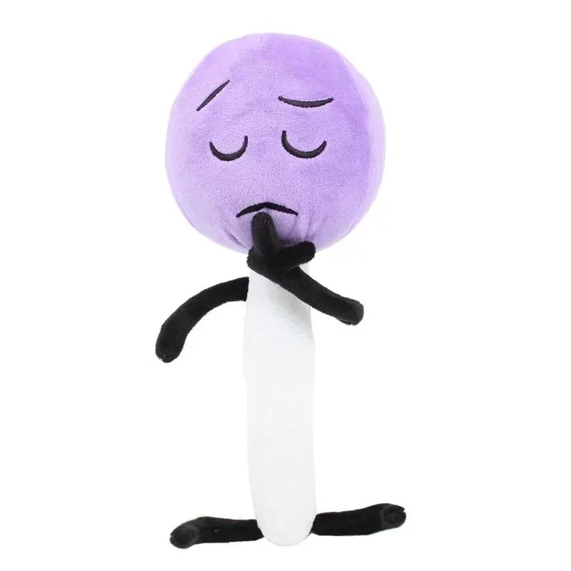 Battle for Dream Island Plysjleker BFDI Plysjdukker Anime Leaf Fire Flower Waterdrop Bubble Fylt Figur Barn Peluche Gaver