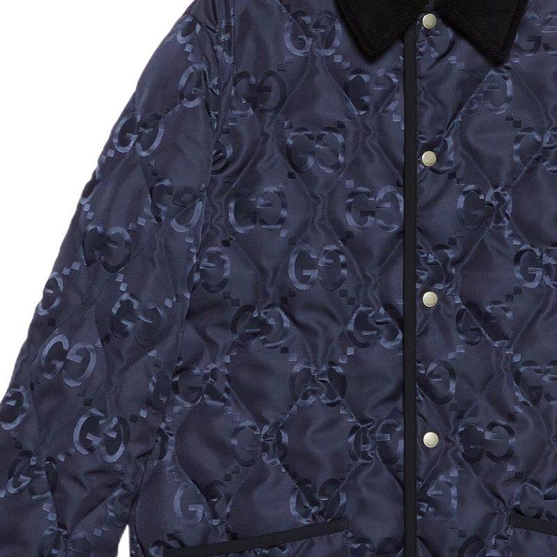 Gucci Quilted Gg Jumbo Jacket 722499-ZALX3-4348