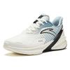 New Anta DuCi4 Cushioning Wear Resistant Low Top Training Running Shoes Men's White Green Leather Surface 912355526-10