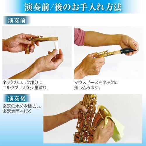 11-Piece Alto Saxophone Set in E Gold Lacquer with Case and Engraving, Beginner's Saxophone Set