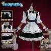 FINAL FANTASY FF1 Maid Dress Cosplay Costume Unisex Game Inspired Uniform for Convention Party